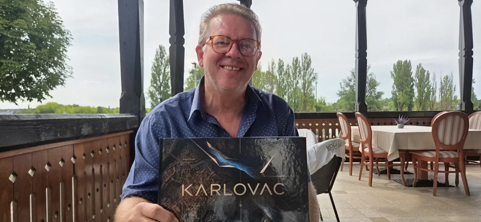 Krešimir Perušić – Beli, autor nove monografije Karlovca: U računalu čeka strip o pivovari