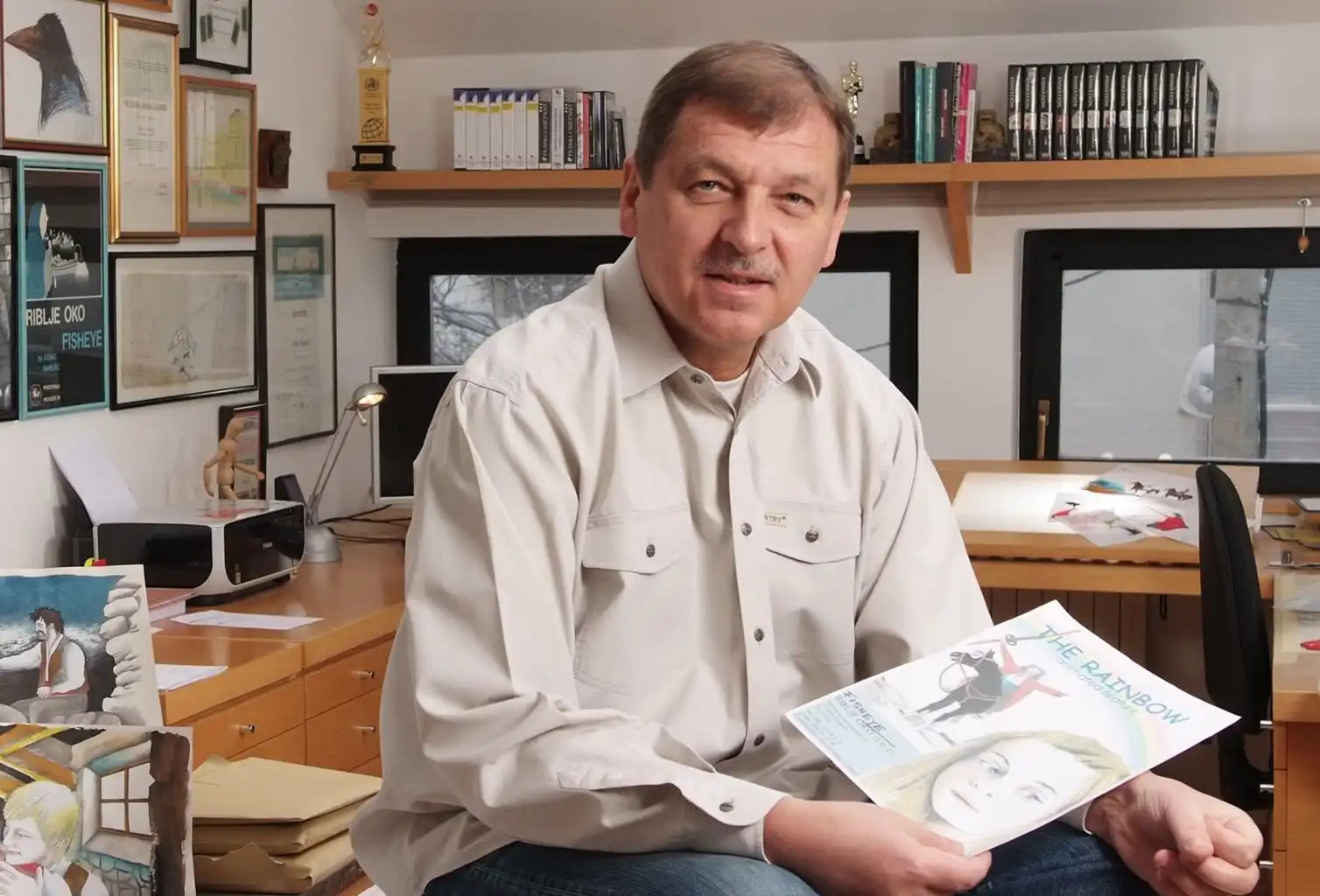 Animator i karikaturist Joško Marušić: Odbio sam biti siromašan umjetnik